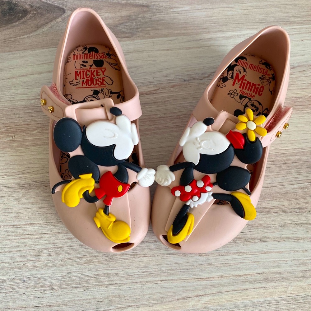 Mickey & Minnie Mini Melissa Shoes